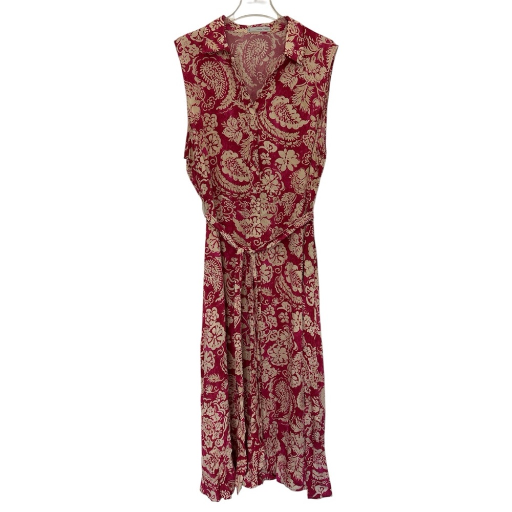 MNG Floral Paisley Midi Dress
